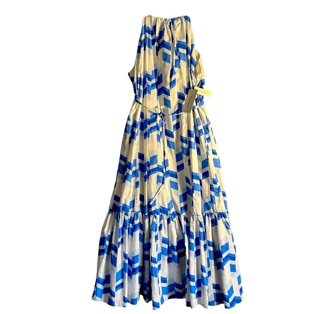 Anthropologie Blue and White Maxi Dress - Picture 2 of 12